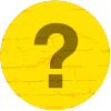 Question mark icon with a yellow background circle