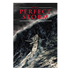 Movie poster for the perfect storm with a ship sailing up a huge ocean wave