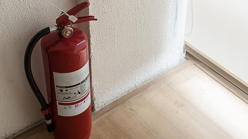 How to Make Your Home Fire-Wise-Fire-Extinguisher